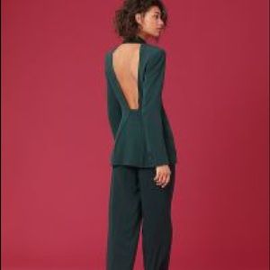 Diane von Furstenberg Collared Open back blazer